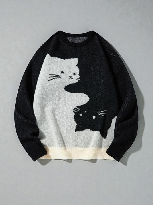 Whisker Duo - Knitted Sweater